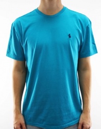 Polo Ralph Lauren Mens Crew Neck T-Shirt Blue Short Sleeve 1250836 Polo Ralph Lauren Mens Crew Neck T-Shirt Blue Short Sleeve 1250836