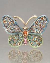 Jay Strongwater Large Butterfly Pin Ramia Brooch Jay Strongwater Large Butterfly Pin Ramia Brooch