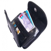 Apple iPhone 3G Leather Wallet Carrying Case with Accessory Compartement and Belt Clip and Loop Apple iPhone 3G Leather Wallet Carrying Case with Accessory Compartement and Belt Clip and Loop