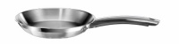 T-fal C8110764 Elegance Stainless Steel Dishwasher Safe 12-Inch Fry Pan / Saute Pan Cookware, Silver