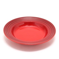 Le Creuset Stoneware 10-Inch Soup Bowl, Cherry Le Creuset Stoneware 10-Inch Soup Bowl, Cherry