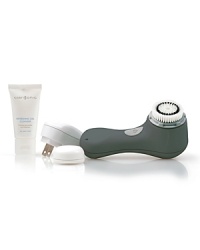 Clarisonic's smallest Sonic Skin Cleansing System, the one-button, one-speed Mia fits your active lifestyle-offering beautiful skin at home or on-the-go. Kit also includes pLink Charger, Normal Brush Head and 1 oz. trial-size Refreshing Gel Cleanser. Clarisonic's smallest Sonic Skin Cleansing System, the one-button, one-speed Mia fits your active lifestyle-offering beautiful skin at home or on-the-go. Kit also includes pLink Charger, Normal Brush Head and 1 oz. trial-size Refreshing Gel Cleanser.