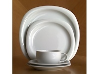 Rosenthal products are designed by artists devoted to creating unique designs that embody the aesthetics of today but will endure for infinite tomorrows. Simple yet sophisticated shapes give this elegant white china a contemporary look. Designed for compatibility, this pattern coordinates with Suomi Rangoon. Rosenthal products are designed by artists devoted to creating unique designs that embody the aesthetics of today but will endure for infinite tomorrows. Simple yet sophisticated shapes give this elegant white china a contemporary look. Designed for compatibility, this pattern coordinates with Suomi Rangoon.