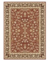 Impeccably detailed florals cascade across this Samira area rug from Loloi, imparting a distinctly traditional and elegant design for any space. Crafted in Turkey of ultra-durable and easy-to-clean polypropylene.