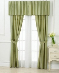 Charter Club Damask Stripe Chocolate (Brown) Window Valance Charter Club Damask Stripe Chocolate (Brown) Window Valance