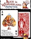 Alice In Wonderland Playing Cards - Red Back Deck