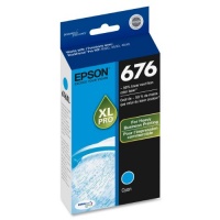 Epson T676XL220 DURABrite Ultra 676 Inkjet Cartridge -Cyan Epson T676XL220 DURABrite Ultra 676 Inkjet Cartridge -Cyan