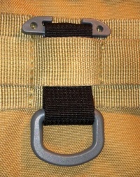 Black military Tactical T-Ring Adaptor for molle pals acu Black military Tactical T-Ring Adaptor for molle pals acu