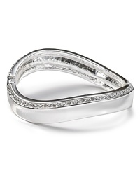 We're in love (and you will be too) with this Robert Lee Morris Soho cuff bracelet. The waved design and pave crystal accents add tons of personality. We're in love (and you will be too) with this Robert Lee Morris Soho cuff bracelet. The waved design and pave crystal accents add tons of personality.