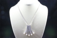 Brand New Majorica White Pearl Sterling Silver Necklace Brand New Majorica White Pearl Sterling Silver Necklace
