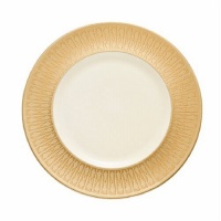 Lenox Tuxedo Gold Banded Ivory China 9 Accent Plate