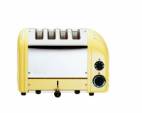 Dualit 4-Slice Toaster, Canary Yellow Dualit 4-Slice Toaster, Canary Yellow
