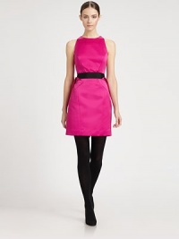 A jewel of a find, this shiny, party-ready frock is ultra-flattering with intricate seaming, a banded waist and cascading back ruffles.JewelneckSleevelessExposed back zipperBanded waistCascading seat rufflesBack ventAbout 20 from shoulders to hemPolyesterDry cleanMade in the USA of imported fabricSIZE & FITModel shown is 5'10 (177cm) wearing US size 4. A jewel of a find, this shiny, party-ready frock is ultra-flattering with intricate seaming, a banded waist and cascading back ruffles.JewelneckSleevelessExposed back zipperBanded waistCascading seat rufflesBack ventAbout 20 from shoulders to hemPolyesterDry cleanMade in the USA of imported fabricSIZE & FITModel shown is 5'10 (177cm) wearing US size 4.