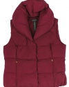 Lauren Ralph Lauren Women's Quilted Shawl Collar Down Vest (Royal Ruby)