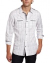 Marc Ecko Cut & Sew Men's Long Sleeve 2 Pack Plaid Shirt