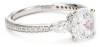 Myia Passiello Essentials Swarovski Zirconia Three Stone Ring