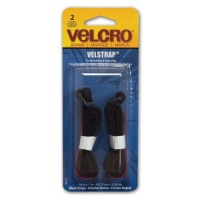 Velcro Velstrap Cinch Straps, 18 x 1 Inches, Black, 2 Pack (90107) Velcro Velstrap Cinch Straps, 18 x 1 Inches, Black, 2 Pack (90107)