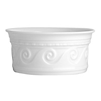 The Louvre dinnerware collection takes its design inspiration from architectural motifs that adorn the exterior of the Louvre museum. Casual or formal, this collection offers great practicality and adapts to every occasion. Oven and dishwasher safe, many of the bakeware pieces transition from oven to table. The Louvre dinnerware collection takes its design inspiration from architectural motifs that adorn the exterior of the Louvre museum. Casual or formal, this collection offers great practicality and adapts to every occasion. Oven and dishwasher safe, many of the bakeware pieces transition from oven to table.