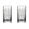 Orrefors Street Tumbler Pair