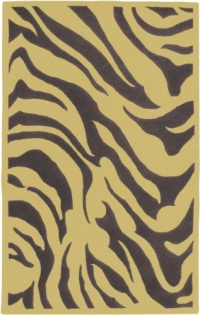 5' x 8' Rectangular Surya Area Rug G5060-58 Tarragon/Wenge Color Hand Tufted in India Goa Collection Animal Print Pattern 5' x 8' Rectangular Surya Area Rug G5060-58 Tarragon/Wenge Color Hand Tufted in India Goa Collection Animal Print Pattern