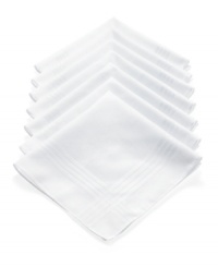 Get hip to a classic accessory. This 7-pack of handkerchiefs from Club Room is essential for the modern gentleman. Get hip to a classic accessory. This 7-pack of handkerchiefs from Club Room is essential for the modern gentleman.