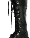 Nana Pole Climber Women's Combat Boots Vegan Knee High