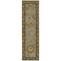 Nourison 2000 2234 Rectangle Rug, Blue, 2.3-Feet by 8.0-Feet Nourison 2000 2234 Rectangle Rug, Blue, 2.3-Feet by 8.0-Feet
