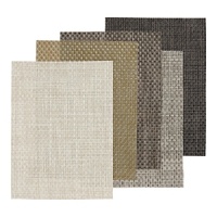 The rugged, earthy texture of this placemat feels at home on natural wood or adds modern flair to a contemporary table. The rugged, earthy texture of this placemat feels at home on natural wood or adds modern flair to a contemporary table.