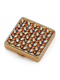 EXCLUSIVELY AT SAKS. Beautiful compact is filled with Re-Nutriv Intensive Comfort pressed powder. Crystal detail on top Push clasp EXCLUSIVELY AT SAKS. Beautiful compact is filled with Re-Nutriv Intensive Comfort pressed powder. Crystal detail on top Push clasp