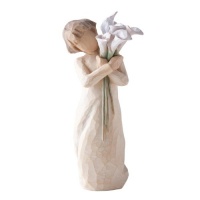 DEMDACO Willow Tree Figurine, Beautiful Wishes