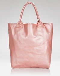 Dewdrop's practical-meets-pretty aesthetic is epitomized by this metallic tote. Ideal for busy days, this bag will shine even when it's packed with essentials. Dewdrop's practical-meets-pretty aesthetic is epitomized by this metallic tote. Ideal for busy days, this bag will shine even when it's packed with essentials.