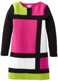 kc parker Girls 7-16 Big Girl Long Sleeve Knit Ponte Dress, Hot Violet, 7 kc parker Girls 7-16 Big Girl Long Sleeve Knit Ponte Dress, Hot Violet, 7