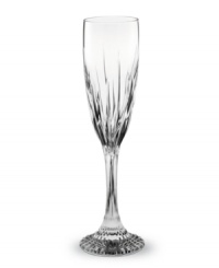 The resplendent crystal and quintessential French design of Baccarat's Jupiter champagne flute sets a new standard for fine dining. Vertical cuts extend from bowl to base in this collection of toasting flutes that exudes vintage grandeur. The resplendent crystal and quintessential French design of Baccarat's Jupiter champagne flute sets a new standard for fine dining. Vertical cuts extend from bowl to base in this collection of toasting flutes that exudes vintage grandeur.