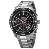 Seiko Chronograph Black Dial Mens Watch SSB053 Seiko Chronograph Black Dial Mens Watch SSB053