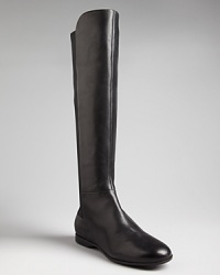 Simply stately, these Enzo Angiolini tall boots are the perfect pair for everyday. Leather fronts are finished with stretch backs that create an ideal fit that moves with you. Simply stately, these Enzo Angiolini tall boots are the perfect pair for everyday. Leather fronts are finished with stretch backs that create an ideal fit that moves with you.