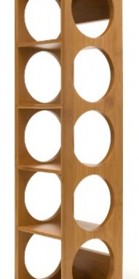 Lipper International Bamboo Stackable Wine Rack