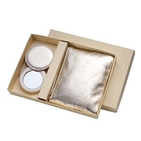 This sleek, petite pouch from Graphic Image is perfectly sized for keeping day and evening essentials close at hand, and includes a round swivel compact mirror with single and double magnification. This sleek, petite pouch from Graphic Image is perfectly sized for keeping day and evening essentials close at hand, and includes a round swivel compact mirror with single and double magnification.