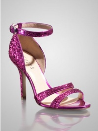 GUESS Laren Glitter Sandals, AU NATURAL (7 1/2) GUESS Laren Glitter Sandals, AU NATURAL (7 1/2)
