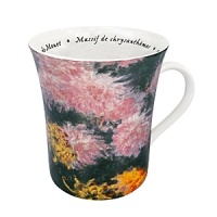 Inspired by Monet's famous flower paintings, this mug makes a perfect gift for the consummate art lover. Inspired by Monet's famous flower paintings, this mug makes a perfect gift for the consummate art lover.