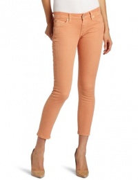 7 For All Mankind Women's Crop Skinny Jean in Peach, Peach, 27 7 For All Mankind Women's Crop Skinny Jean in Peach, Peach, 27