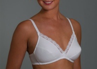 100% Cotton Lightly Lined Soft Cup 2-Pack White/White 34A 100% Cotton Lightly Lined Soft Cup 2-Pack White/White 34A