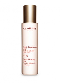 A revolutionary anti-aging treatment with plant extracts. This lotion helps to rebuild the bonds between collagen, elastin and cells-strengthening skin's architecture to firm, lift and tone on every level. Protects against future aging with UVA/UVB sunscreens. 1.7 oz. A revolutionary anti-aging treatment with plant extracts. This lotion helps to rebuild the bonds between collagen, elastin and cells-strengthening skin's architecture to firm, lift and tone on every level. Protects against future aging with UVA/UVB sunscreens. 1.7 oz.