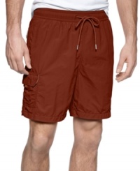 These cargo swim trunks from Tommy Bahama are the perfect beach basic.