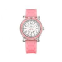 Juicy Couture Women's 1900615 HRH Stainless-Steel Light Pink Jelly Strap Watch Juicy Couture Women's 1900615 HRH Stainless-Steel Light Pink Jelly Strap Watch