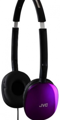 JVC HAS160V Flat Headpones - Violet JVC HAS160V Flat Headpones - Violet