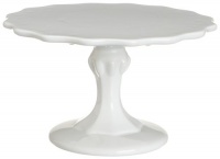 Rosanna Small 9-Inch Pedestal, White Rosanna Small 9-Inch Pedestal, White