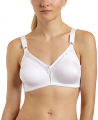 Bali Women's Lightly Lined Double Support Wire-Free Bra #3313 Bali Women's Lightly Lined Double Support Wire-Free Bra #3313
