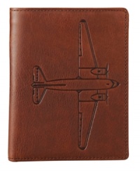 Travel the world in style with the Estate passport case in rich leather from Fossil. Its classic design makes it the perfect place for holding all your must-have travel documents, and we can't get enough of the vintage-inspired airplane graphic. Travel the world in style with the Estate passport case in rich leather from Fossil. Its classic design makes it the perfect place for holding all your must-have travel documents, and we can't get enough of the vintage-inspired airplane graphic.
