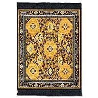 Lextra Five Medallions MouseRug, 10.25 x 7.125 Inches, Gold and Dark Navy, One (CHM-1)