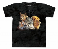 The Mountain Mens Top Cats Short Sleeve Tee The Mountain Mens Top Cats Short Sleeve Tee
